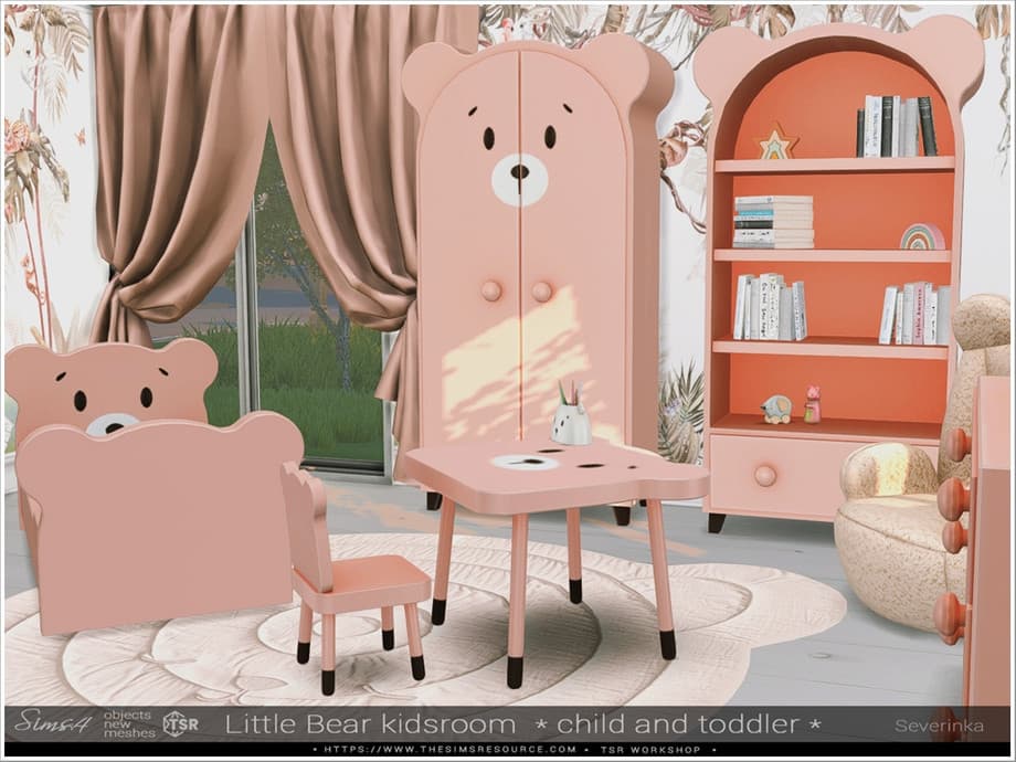Галерея мода Мебель для детской Little Bear kidsroom #2